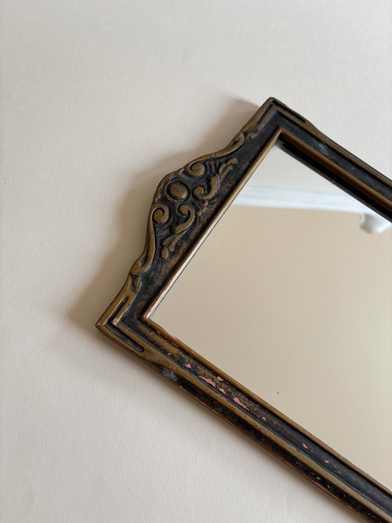 Image 1 of Antique Gilt Wood Mirror