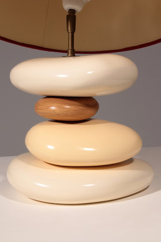 Image 1 of Lampada da tavolo Pebble di François Chatain, anni '80