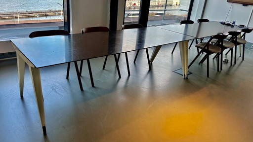 2x Gispen Wv01 Bureau 240x90