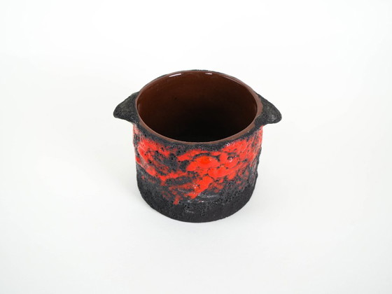 Image 1 of Ceramic vase, Fat Lava, German design, 1960s, made in Germany