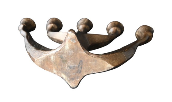 Image 1 of Bronze candlestick 5 arm by Horst Dalbeck, 1960