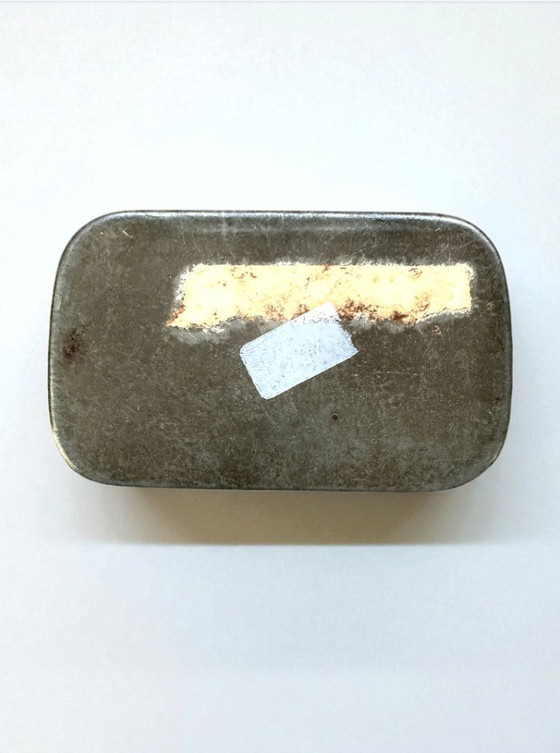 Image 1 of Original Menthotem tin box from the 1940s