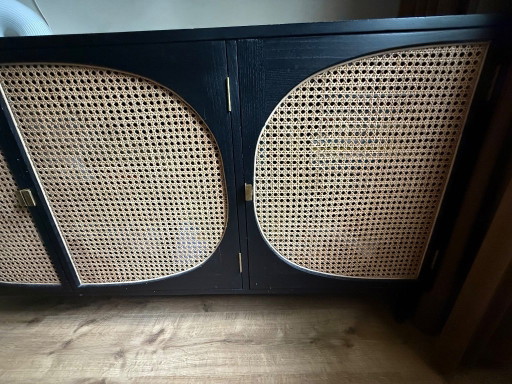 HKliving Retro-Sideboard aus Webmaterial