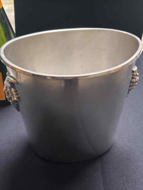 Image 1 of Secchiello per champagne placcato argento vintage: L Ecuyer francese