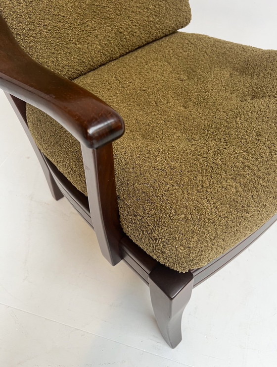 Image 1 of Neu gepolsterter schwedischer Sessel von Engens, 1970er Jahre