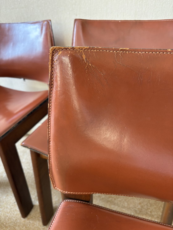 Image 1 of 4 Afra & Tobias ScArpa-Lederstühle