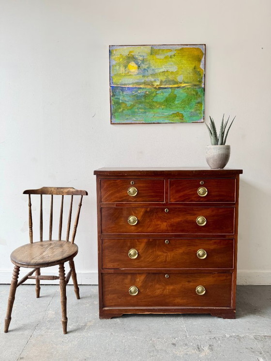 Image 1 of Abstract Painting on Board