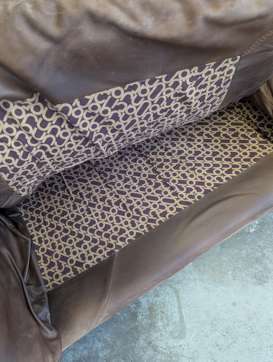 Image 1 of Divano lounge vintage italiano a 3 posti Brunati- Ammannati & Vitelli