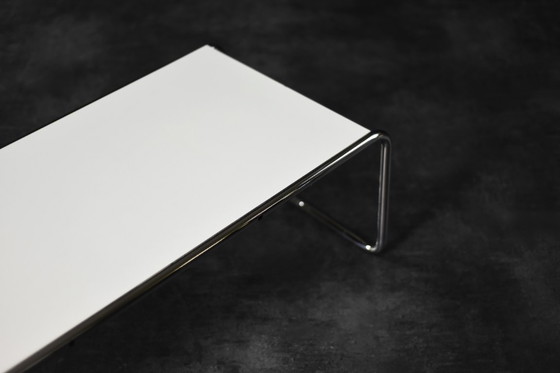 Image 1 of Niedriger Couchtisch der italienischen Mid Century Moderne Laccio Kiga von Marcel Breuer für Gavina, 1960er Jahre