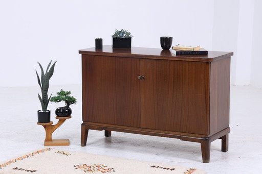 Wonderful Mid - Century chest of drawers | vintage cabinet wood storage 60s #08-15