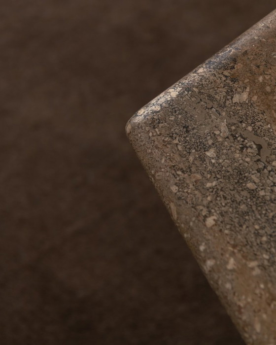 Image 1 of Vintage travertine coffee table, 1970s