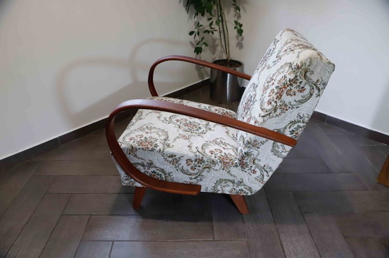 Image 1 of Set van 2 stijlvolle Halabala loungefauteuils