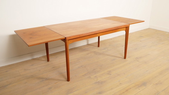 Image 1 of Table de salle à manger vintage | extensible | Design danois | Teck