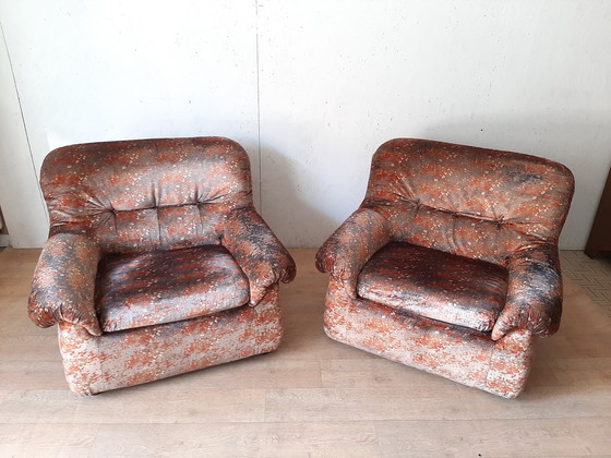 Image 1 of Pair of armchairs by Mimo J. Padova, 1970s