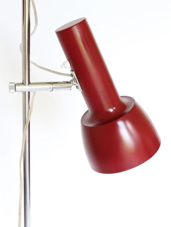 Image 1 of Lampada da terra d'epoca design danese cromo rimessa a nuovo