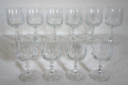 10 Verres Tarentula en Cristal par Schott Zwiesel – glazen karaffen, Crystal