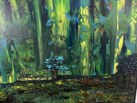 Image 1 of Dipinto Gerrit Knikker 100x100 cm