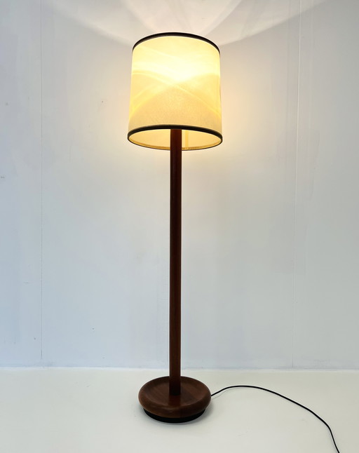 Teakhouten Vloerlamp, Domus