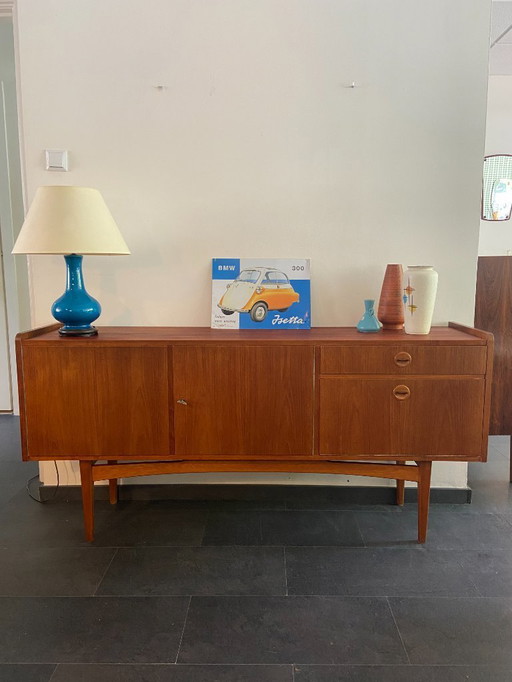 Buffet vintage en teck par Bartels Möbel Werke