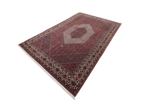 Tapis persan original noué à la main Bidjar Takab Très fin Noué 301 X 202 cm Top condition