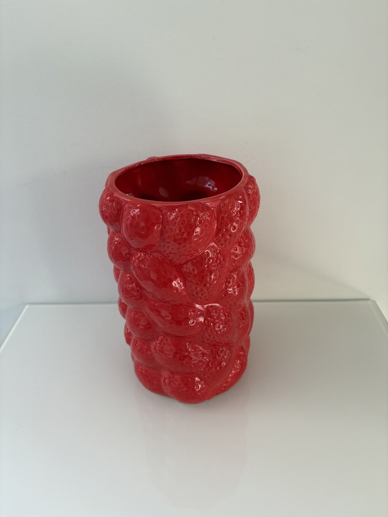 Image 1 of Strawberry vase