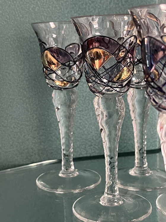 Image 1 of Gläserset, Karaffe, Schnapsgläser, Weingläser, Cognacgläser