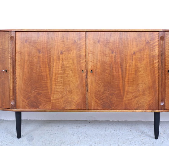 Image 1 of Vintage wooden sideboard from Denmark, 1950s