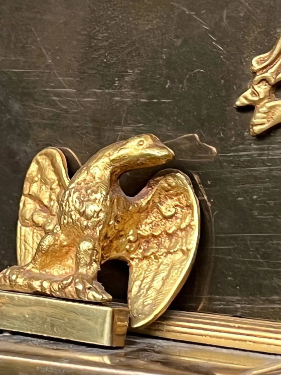 Kamindekoration im Empire-Stil. – Dekorative Objekte, Bronze (photo 7 of 11)