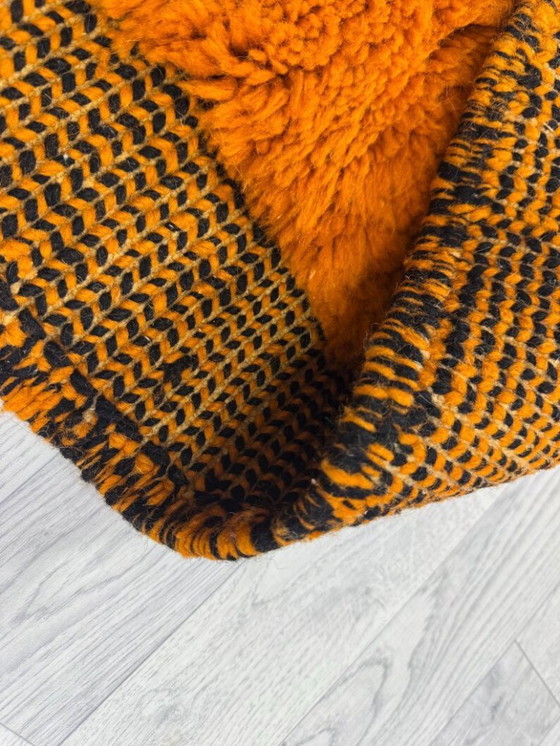Image 1 of Handgeknüpfter Berberteppich in Orange, 200 cm x 300 cm