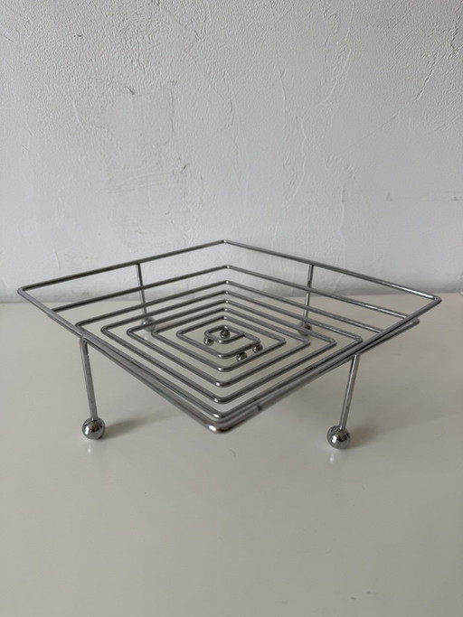 Memphis Starck Steel Design Fruitmand – tafelaccessoires, Iron (photo 2 of 6)
