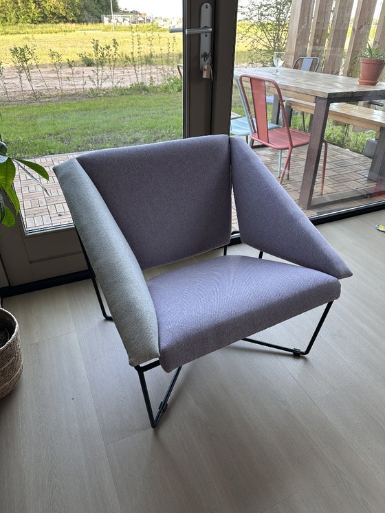 Poltrona Van Speyk Di Rob Eckhardt Per Pastoe – Poltrone, Metal, Textile (photo 5 of 9)