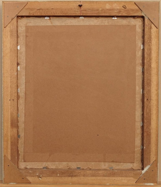 Image 1 of A couple of Aborigines, black velvet painting, 1966, Australia, natives