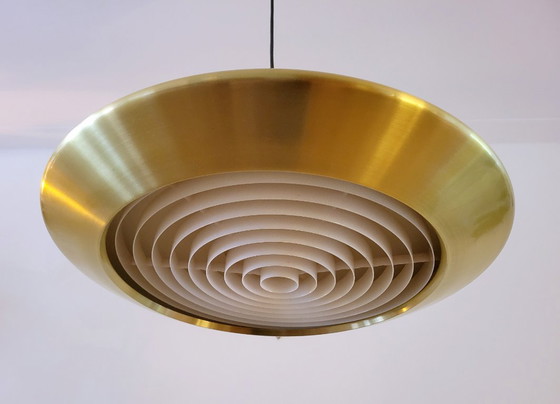 Image 1 of Lampada a sospensione vintage Diskos di Jo Hammerborg per Fog & Morup