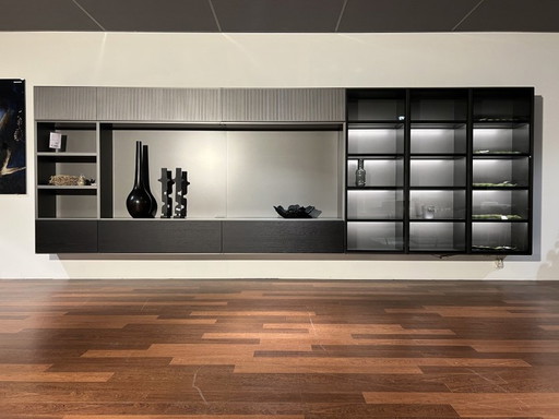 Lebendes System – Novamobili, wandkast, Wood, Modern