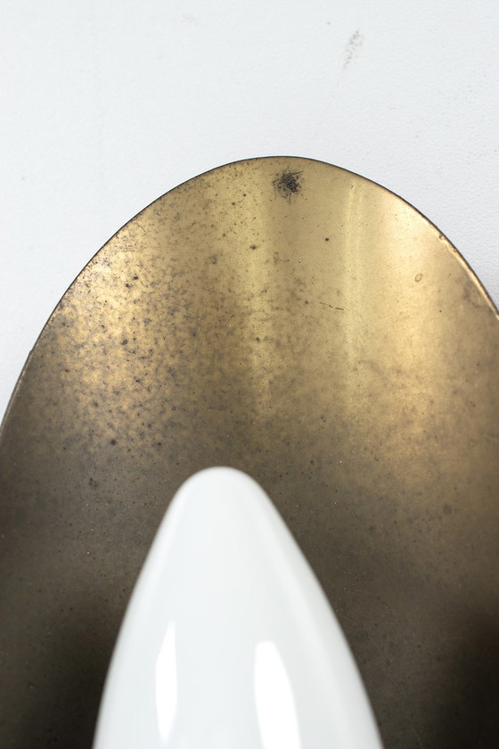 Image 1 of Coppia di lampade da parete in ottone