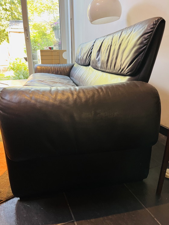 Image 1 of 80er Jahre Leder 3-Sitzer von 'de Sede', Modell 2011/03