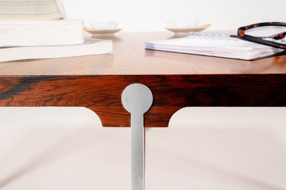 Image 1 of Table basse en palissandre par Sven Ellekaer pour Søren Willadsen, Danemark, 1970.