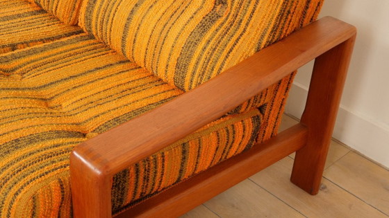 Image 1 of Vintage 2-zits bank | Teak | Retro