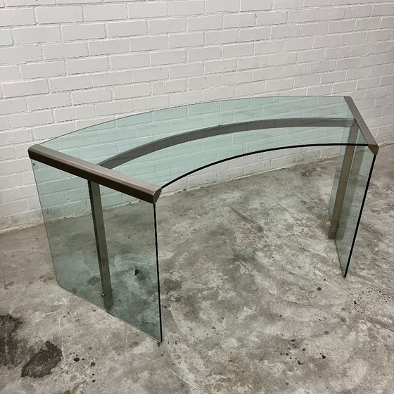 Image 1 of Gallotti & Radice Schreibtisch aus Glas