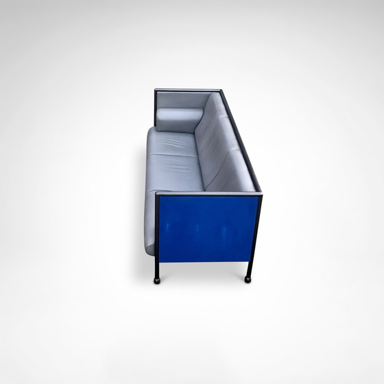 Image 1 of Postmodern Danube 850 3-Seater Sofa by Ettore Sottsass for Cassina 1992