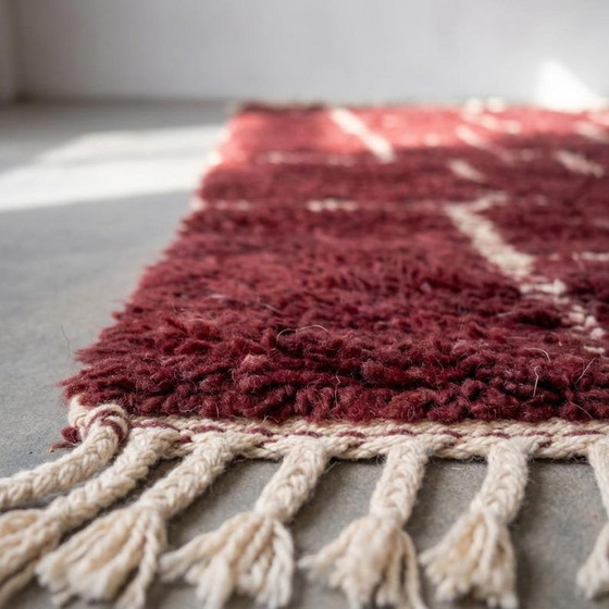 Tappeto berbero color ecru con motivi geometrici, 250/160 cm – Tappeti, Wool (photo 3 of 7)