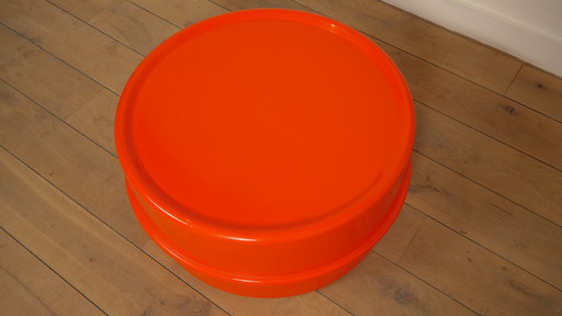 Table basse vintage | Ilumesa | Table d'appoint | Avec éclairage !