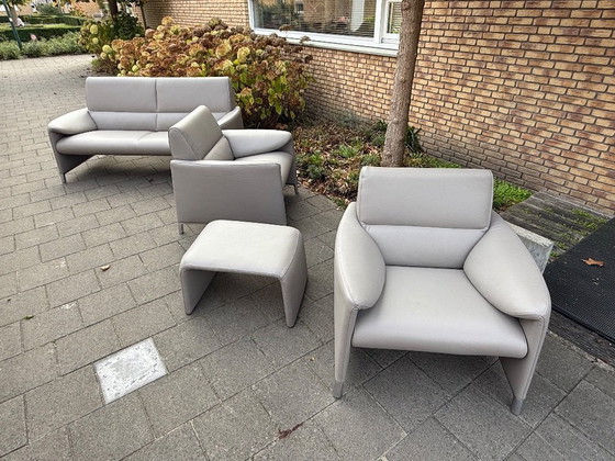 Image 1 of Leolux Felizia 2.5-zits + 2x Poltrona + POUF