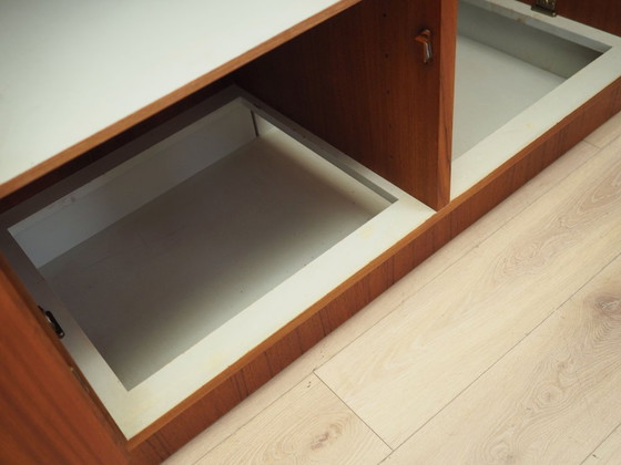 Image 1 of Armoire en teck, design danois, années 1970, fabricant : Omann Jun