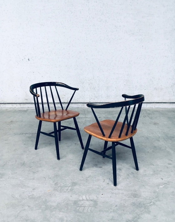 Image 1 of Set di poltrone in stile "FANETT" di design moderno di metà secolo, Danimarca anni '50