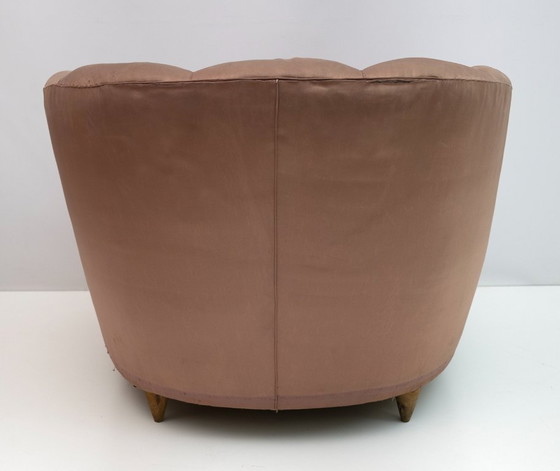 Image 1 of Gio Ponti Sillones Curvos Raros Italianos de Mitad de Siglo "Casa E Giardino" 1936, Pareja