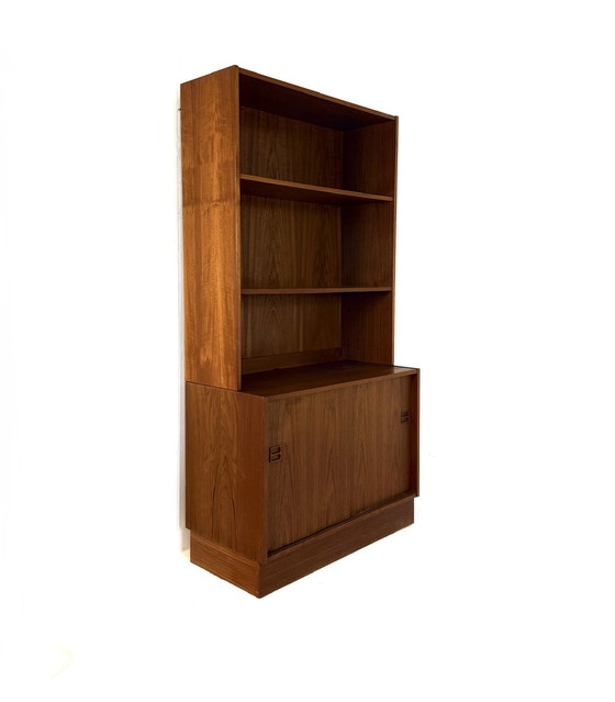 Image 1 of Bibliothèque vintage danoise en teck des années 60