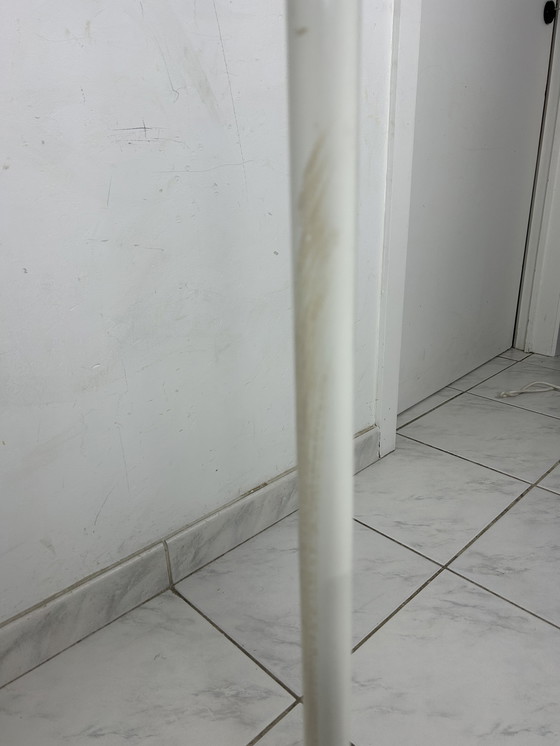 Image 1 of Vintage vloerlamp bubbel glas 