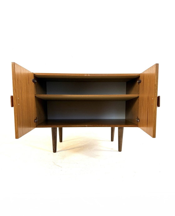 Image 1 of Vintage Deense teakhouten wandkast ‘60