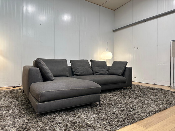 Image 1 of B&B Italia Ray Corner Sofa Anthracite + Optional Carpet